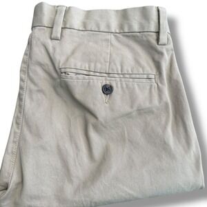 GAP Skinny‎ Stretch 33x32 (Fits 34x32) Chinos Academy Khaki Men's